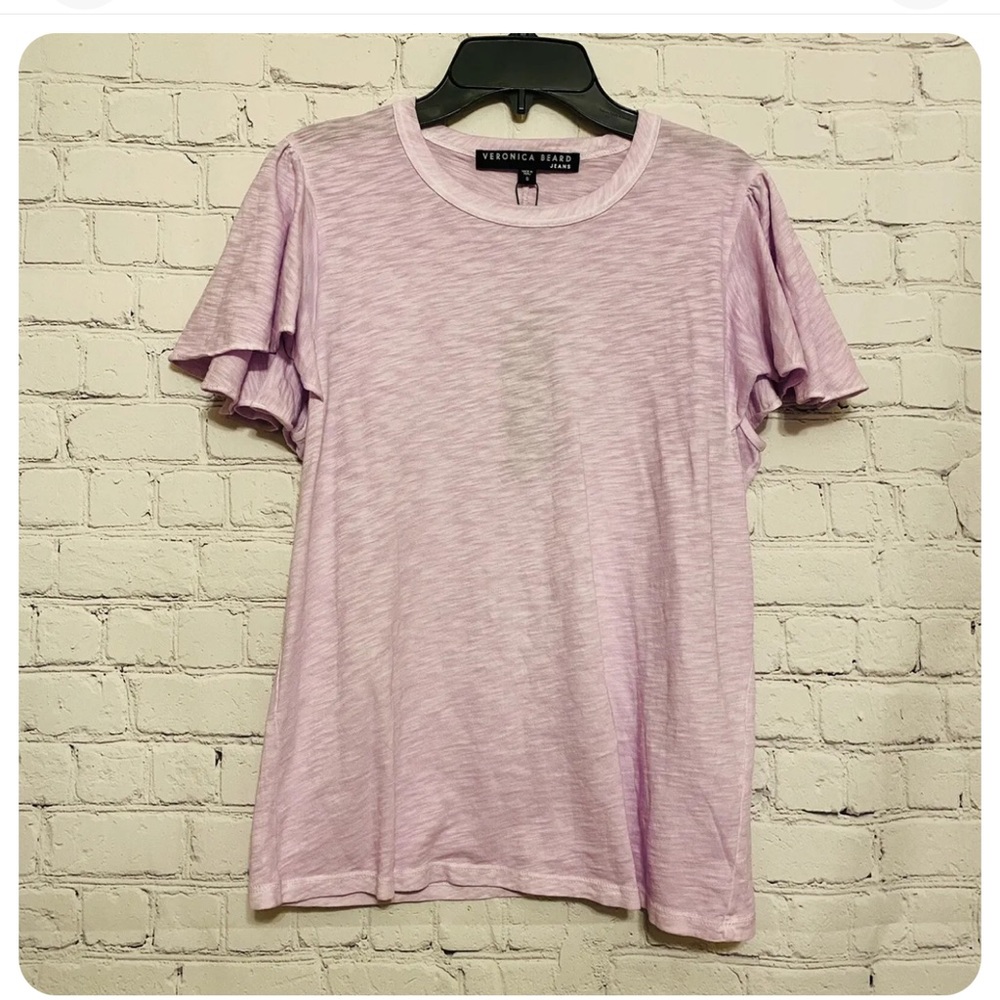 Veronica Beard Zuma flutter sleeve tee!!